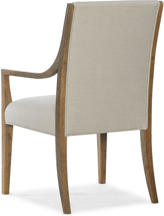 Chapman Upholstered Arm Dining Chair