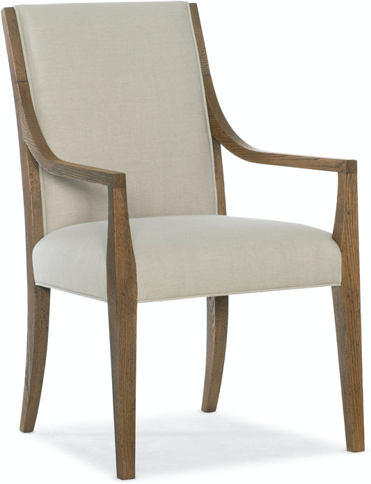 Chapman Upholstered Arm Dining Chair