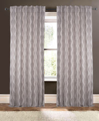 Oden Cotton Linen Curtain Drape Panel (1) - Natural Ivory