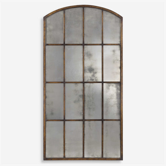 Amiel Large Arch Mirror - Bronze or Ivory