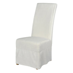 Long Parson Slip Cover Chair