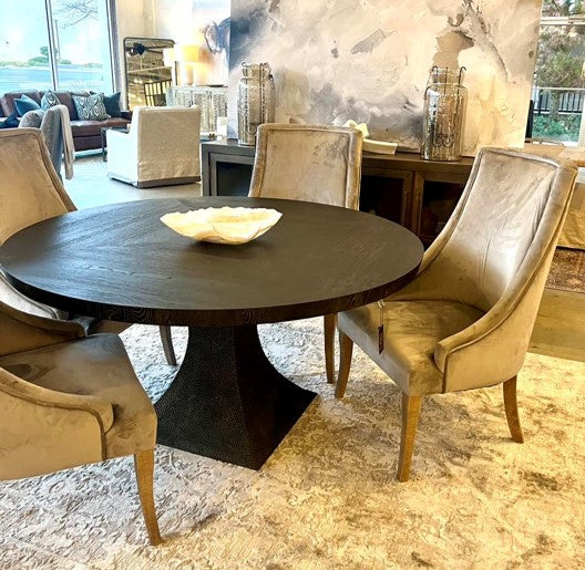 Miramar Adventura Greco Table & Velvet Lacey Chairs