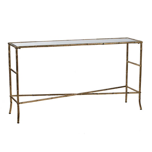 Antique Gold Console Table