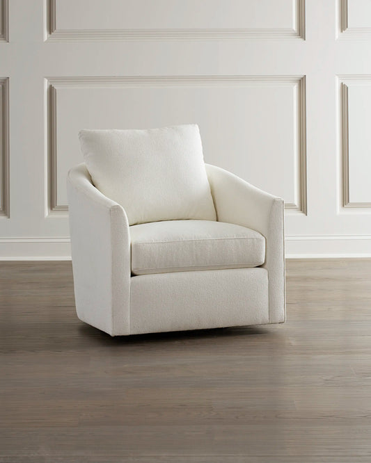 Bernhardt Astoria Upholstered Swivel Chair