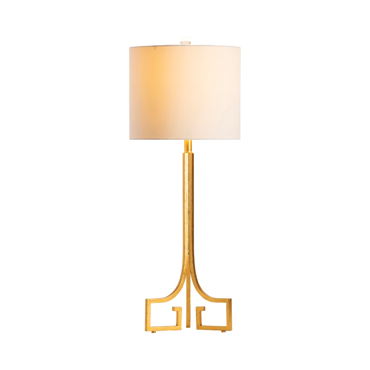 Lux Gold Table Lamp 34"H