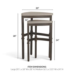 Charlotte Outdoor Triangular Side Table