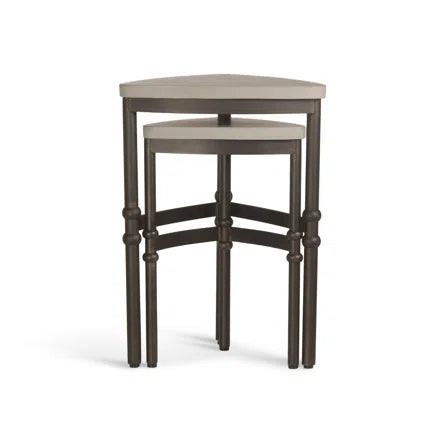 Charlotte Outdoor Triangular Side Table