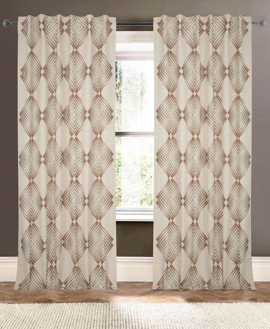 Explore Cotton Linen Curtain Drape Panel (1) - Natural