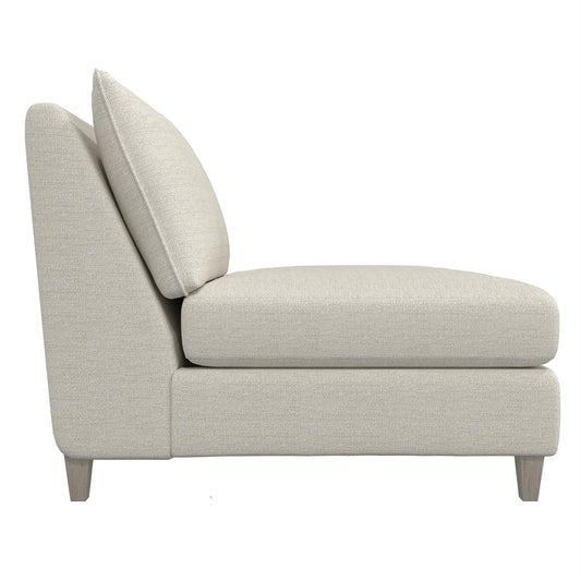 Joli Fabric Armless Chair