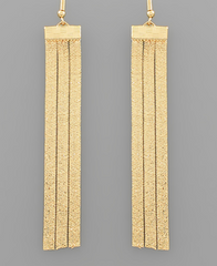Gold Snake Chain Earrings