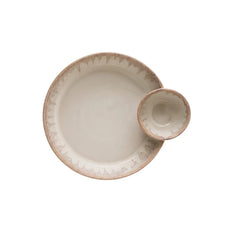 Stoneware Serving Dish - Cream