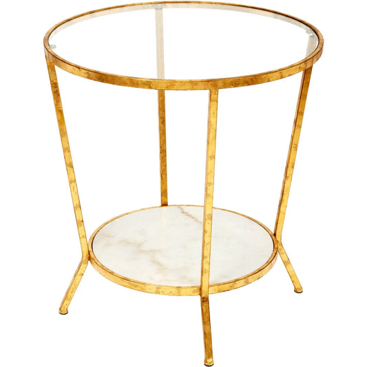 Phillips Gold Side Table