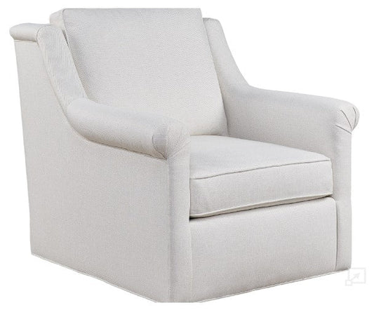 U-Choose Ultra Plush Swivel Chair (No Welt Stitching) - Belvedere Grey